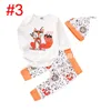 Factory Direct Children's Clothing Tre-Piece Printing Set för höst och vinterflickor