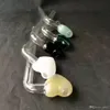 Peach Heart Glass Bongs Akcesoria Hurtowe Szklane Bongs Akcesoria, szklana dziwka, dym z rurą wodną