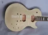 DIY Guitars Mahogany Body Unfinished Electric Guitar Kit With Flamed Maple Top Dual Humbuckers6978298