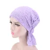 Neue atmungsaktive Damen-Kopftuch aus Baumwolle, Chemo-Mütze, Mütze, Turban, Kopfbedeckung, Kopfbedeckung für Krebspatienten, muslimischer Haarschmuck