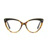 Großhandels-Brillen Cat Eye Brillengestelle TR90 Optische Mode Computerbrille Neu