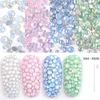 Nail Art plat forage commerce International un diamant neige cristal verre forets petits bijoux Zircon décorations livraison gratuite 100