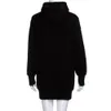 النساء الشتاء سوياتشيرتس هوديس البلوز معطف الأزياء بلون الملابس قمم الملابس هوديس طويلة السترة هودي البلوز 1