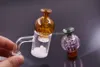 Cyclone Riptide Glass Carb Cap OD 28,5 mm Luftloch für Quartz Banger Nails 22 mm Enail Hat Glass Dab Oil Rigs Bong