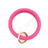 Tassel Charms Leather Wrap Bracelets Pendant Chain Bangles Keys Ring Wristbands 18 Colors to Choose ZZA1016