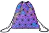 Dobrze znany design geometria Diamond Promieniowanie Plecak 6 Kolor Opcjonalna swobodna moda torba notebookowa Simper Outdoor Travel Torby 260Z