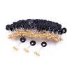 6Pcs Yellow/Black Set High Quality Rubber Space Beans For Sea Carp Fly Fishing Accessories Spinner Bait Fish Sport Tool Face