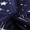 Juego de cama de estrella para niños, funda nórdica azul, Sábana, funda de almohada, juegos de cama Twin Full King, doble, individual, queen, comforter1323557