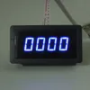 Livraison gratuite 4 LED numérique bleu tachymètre RPM compteur de vitesse + capteur de proximité Hall NPN