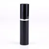 高品質5ml旅行携帯用詰め替え可能な噴霧器ミニ香水瓶の空のアルミニウムガラススプレーバイアルLX3245