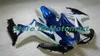 ABS 페어링은 750 년 2006 년 2007 GSXR 600 GSXR에게 스즈키 GSXR600 750 K6 06 07 파란색, 흰색 페어링 GS 키트 + 7 개 선물 SP73을 설정