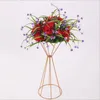 Wedding Gold Centerpieces Tall Metal Flower Vase Wedding Decoration Party Road Lead Floor Vase Event Party Decoration