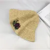 Chapeau de paille au crochet à la main, fleur de marguerite, autre maison, dame, été, pliable, pêcheur, chapeaux SUNBOW, voyage, plage, protection solaire