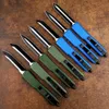 Mini Knife High-Tech Automatyczny Nóż D2 Blade Lotnictwo Aluminium Uchwyt Double-Action Tactical Breaker Outdoor Camping Pocket EDC Tool