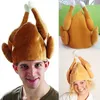 Geroosterde Turkije Hat Thanksgiving Day Party Funny Adults Outfit Accessoire Orange Costume Dress Up Props
