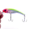 80pcs by ePacket Cranbaits Fishing Lure Bait trackle hard plastic lures Floating trout Minnow 7.6CM 5.9G 6#hooks free shipping