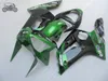 Custom Injection fairings kit for Kawasaki 2003 2004 Ninja ZX6R ZX636 03 04 ZX-6R 636 green black ABS plastic body repair fairing kits