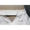 Jupon en dentelle sans capuche pour femmes, 3 couches, jupons courts, sous-jupe trapèze, jupon crinoline de mariée, 3293073