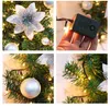 2.7M Xmas LED Tree Hanging Rattan Decoration for Christmas Party Wedding Home Outdoor Garland Lights Wreath Decor Flower Vine