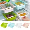 Glissière cuisine réfrigérateur congélateur économiseur d'espace organisateur étagère de rangement support d'étagère nouveaux conteneurs de stockage