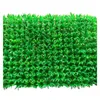 Plante Verte Artificielle Faux Verdure Pelouse DIY pour La Maison Jardin Mur Aménagement Paysager Pelouses En Plastique Porte Boutique Toile De Fond Image Herbe 600 * 400mm