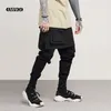 Mannen Mode Casual Rok Pant Street Cargo Broek Mannelijke Rock Punk Hip Hop Danser Harem Pant Jogger Joggingbroek Y190509