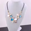 30Style Womens Bib Crystal Flower Pearl Pendant Chunky Collar Statement Necklace5441658