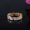 Zircon CZ Wedding Ring - Irregular White Cubic Zirconia, Fits 6# to 10#, Women's Jewelry for Parties, Gifts & Fashion