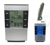 Neue digitale blaue LED-Hintergrundbeleuchtung Temperatur Luftfeuchtigkeit Meter Thermometer Hygrometer Uhr