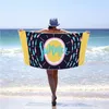 summer fish pineapple print beach towel swimming pool bathroom wrap microfiber bath towels for adults kids