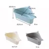 Triangular Sink Drain Shelf Shelving Suction Soap Rag Rack Bucket Kitchen Drying Sponges Storage Holder