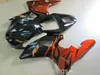 ZXMotor högkvalitativ fairing kit för Yamaha R1 2000 2001 Röda svarta Fairings YZF R1 00 01 GS15