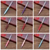 Studenter Färgglada Crystal Ball Pennor DIY Blank BallPen Pen School Office Signature BallPen Pen BH2542 TQQ