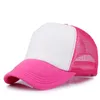 10 pçs / lote crianças meninos meninas júnior malha do vintage snapback boné cauda caçoa beisebol chapéu ajustável primavera verão praia outdoor street sunhat