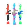 RPG Rocket Silicone Collector NC Kit Mini pipe à fumer avec concentré d'ongles en acier inoxydable Dab Straw Oil Rigs pour huile de cire