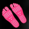 足のステッカーフットスティックスレッドスティッキーパッドのフィートアンチスリップビーチ靴下防水インソールフィート保護4サイズ高品質1149062