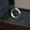 2019 Nova Chegada Casal Anéis de Luxo Jóias 925 Sterling Prata Rodada Corte Branco Topázio CZ Diamond Party Mulheres Casamento Banda Anel para Homens Presente