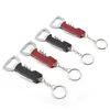 Sleutelhanger Bierflesopener Rvs Multifunctionele Houten Handvat Opener Creative Gift Wine Keuken Tool EA581