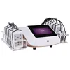Cryo Lipo Laser Lipolaser Slimming Machine Skönhetsanordning Lipolysdiod för viktminskning Kavitation RF-maskin för hemmabruk