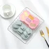 Chocoladevormen Creatieve Siliconen Cake Pudding Silicon Mallen 3D Auto 6-Gat Cartoon Silica Mold Baking Tool