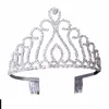 Copricapo Versione diretta della sposa sposata corona copricapo grande cerchio di diamanti di alta qualità per bambini039s capelli da sposa acce3311232