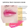 KISS BEAUTY New Natural Aloe Vera Lipstick Temperature Color Changing Long Lasting Moisturizing pink Lipstick 12pcs