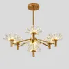 Bigman Luster Design Modern Crystal Chandelier Lamp Gold Kronleuchter LED Cristal Home Lighting and Shop Lights