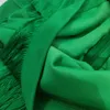 Green Fringe Bodycon Pencil Jaints Tassel High Weist Women Stretch Gheath Midi Length Ladies Slim Jupe Saias Faldas Plus Size S-XXL