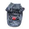 Fashion Pet Supply Dog Clothe Puppy Cotton tshirt Cat Dog Clothes T Shirt 2 Colors 4 Sizes