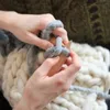 Koce Duża miękka ręka Chunky Dzianiny Koc Klatki Płetki Do Zimowe Łóżka Sofa Płaszczyzna Gruba Przędza Knitting Tłumacz 16 Kolory Pokrywa Koetki1