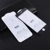 Protetor de tela adesivo curvado completo 5D para iPhone x 11 Pro Max 7 8 Plus 9H Dureza Vidro temperado Anti arranhões Inquebrável Fil8680647