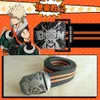 Anime My Hero Academia Bakugou Katsuki Todoroki So Deku unisexe, accessoires de Cosplay, ceinture en toile, cadeau 7914546