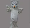 caracteres tema do traje da mascote Halloween Snow Leopard Alta Qualidade Branco pantera dos desenhos animados Anime Costumes de Natal extravagante do carnaval