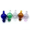 5 Stili Tappi in vetro Carb Cap direzionale Bubble Ball Cap UFO Cap Tappi colorati in vetro Carb per quarzo Banger Nails Tubi d'acqua in vetro